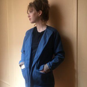 Casual oversized blazer